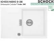 SCHOCK K�chensp�le Mono D-100 Cristadur� Nano-Granitsp�le / Einbausp�le Green Line mit Drehexcenter