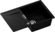 SCHOCK K�chensp�le Mono D-100 Cristadur� Nano-Granitsp�le / Einbausp�le Green Line mit Drehexcenter