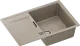 SCHOCK K�chensp�le Mono D-100 Cristadur� Nano-Granitsp�le / Einbausp�le Green Line mit Drehexcenter
