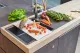 SCHOCK K�chensp�le Mono D-100L Cristadur� Nano-Granitsp�le / Einbausp�le Green Line mit Drehexcenter