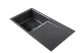 SCHOCK K�chensp�le Mono D-100L Cristadur� Nano-Granitsp�le / Einbausp�le Green Line mit Drehexcenter
