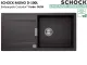 SCHOCK K�chensp�le Mono D-100L Cristadur� Nano-Granitsp�le / Einbausp�le Green Line mit Drehexcenter