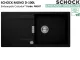 SCHOCK K�chensp�le Mono D-100L Cristadur� Nano-Granitsp�le / Einbausp�le Green Line mit Drehexcenter