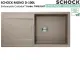SCHOCK K�chensp�le Mono D-100L Cristadur� Nano-Granitsp�le / Einbausp�le Green Line mit Drehexcenter