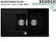 SCHOCK K�chensp�le Mono D-150 Cristadur� Nano-Granitsp�le / Einbausp�le Green Line mit Drehexcenter