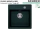SCHOCK K�chensp�le Mono N-100S Cristadur� Nano-Granitsp�le / Einbausp�le Green Line mit Drehexcenter