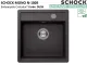 SCHOCK K�chensp�le Mono N-100S Cristadur� Nano-Granitsp�le / Einbausp�le Green Line mit Drehexcenter