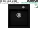 SCHOCK K�chensp�le Mono N-100S Cristadur� Nano-Granitsp�le / Einbausp�le Green Line mit Drehexcenter