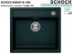 SCHOCK K�chensp�le Mono N-100 Cristadur� Nano-Granitsp�le / Einbausp�le Green Line mit Drehexcenter