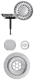 SCHOCK K�chensp�le Mono N-100 Cristadur� Nano-Granitsp�le / Einbausp�le Green Line mit Drehexcenter