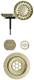 SCHOCK K�chensp�le Mono N-100 Cristadur� Nano-Granitsp�le / Einbausp�le Green Line mit Drehexcenter