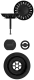 SCHOCK K�chensp�le Mono N-100 Cristadur� Nano-Granitsp�le / Einbausp�le Green Line mit Drehexcenter