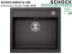 SCHOCK K�chensp�le Mono N-100 Cristadur� Nano-Granitsp�le / Einbausp�le Green Line mit Drehexcenter