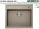 SCHOCK K�chensp�le Mono N-100 Cristadur� Nano-Granitsp�le / Einbausp�le Green Line mit Drehexcenter