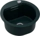 SCHOCK K�chensp�le Mono R-100 Cristadur� Nano-Granitsp�le / Runde Sp�le Green Line mit Drehexcenter