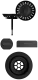 SCHOCK K�chensp�le Mono R-100 Cristadur� Nano-Granitsp�le / Runde Sp�le Green Line mit Drehexcenter