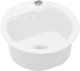 SCHOCK K�chensp�le Mono R-100 Cristadur� Nano-Granitsp�le / Runde Sp�le Green Line mit Drehexcenter