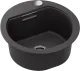 SCHOCK K�chensp�le Mono R-100 Cristadur� Nano-Granitsp�le / Runde Sp�le Green Line mit Drehexcenter