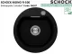 SCHOCK K�chensp�le Mono R-100 Cristadur� Nano-Granitsp�le / Runde Sp�le Green Line mit Drehexcenter