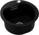 SCHOCK K�chensp�le Mono R-100 Cristadur� Nano-Granitsp�le / Runde Sp�le Green Line mit Drehexcenter