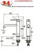 KWC K�chenarmatur Bevo E ECO 10.531.422.751FL Einhebelmischer Industrial Black mit Festauslauf (3600013780)
