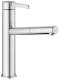 KWC K�chenarmatur Bevo E ECO 10.531.452.700FL Einhebelmischer Edelstahl massiv mit Zugauslauf (3600013783)