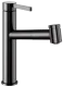 KWC K�chenarmatur Bevo E ECO 10.531.462.751FL Einhebelmischer Industrial Black mit Zugauslauf und Brausefunktion (3600013789)