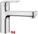 KWC K�chenarmatur Domo 6.0 ECO 10.661.543.000FL Einhebelmischer Chrom mit Festauslauf (3600013778)