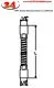 KWC Gastro Z.502.845.700 Brauseschlauch zu Geschirrwaschbrause f�r die Profik�che L�nge: 2045mm (534778)