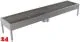 DREILICH Schuh-/ Stiefelreinigungsanlage 424SRA-2800 bodenstehend mit Schlammfangbeh�lter 4 Reinigungspl�tze (3507280009)