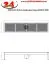 DREILICH Schuh-/ Stiefelreinigungsanlage 424SRA-2800 bodenstehend mit Schlammfangbeh�lter 4 Reinigungspl�tze (3507280009)