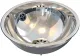 DREILICH Einbau-Waschbecken Pluto 290P-M� Rundbecken Edelstahl poliert �berlauf rund (3502180027)