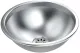 DREILICH Einbau-Waschbecken Pluto 340M-O� Rundbecken Edelstahl matt geb�rstet ohne �berlauf (3502180005)