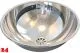 DREILICH Einbau-Waschbecken Pluto 390P-O� Rundbecken Edelstahl poliert ohne �berlauf (3502180011)