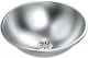 DREILICH Einbau-Waschbecken Pluto 390M-O� Rundbecken Edelstahl matt geb�rstet ohne �berlauf (3502180009)
