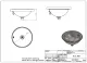 DREILICH Einbau-Waschbecken Pluto 390M-M� Rundbecken Edelstahl matt geb�rstet �berlauf rund (3502180033)