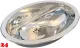 DREILICH Einbau-Waschbecken Jupiter 510P-O� ovales Becken Edelstahl poliert ohne �berlauf (3502180019)
