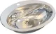 DREILICH Einbau-Waschbecken Jupiter 530P-O� ovales Becken Edelstahl poliert ohne �berlauf mit Hahnlochbank (3502180023)