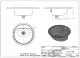 DREILICH Einbau-Waschbecken Uranus 500P-M� rundes Becken Edelstahl poliert �berlauf rund mit Hahnlochbank (3502180207)