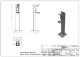 DREILICH Desinfektions�ule Serie: SD - Simple Design Edelstahl freistehend mit Spender 191-210EL 1000 ml (3002140045)