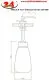 DREILICH Simple Design Tischseifenspender SD 2300-5MV 500ml Chrom schwere Ausf�hrung gesichtert von oben mit Spezialschl�ssel (3002140001)