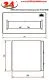 DREILICH Sirius II Papierhandtuchspender 9120105M f�r die verdeckte Untertischmontage mit verdecktem Magnetschloss (2002040015)