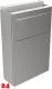 DREILICH Sirius II Hygiene-Abfallbeh�lter 9110105 zur Aufputz- oder Unterputzmontage mit Schwingklappe Fassungsverm�gen ca. 5,5 Liter (2002080027)