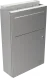 DREILICH Sirius II Hygiene-Abfallbeh�lter 9110105 zur Aufputz- oder Unterputzmontage mit Schwingklappe Fassungsverm�gen ca. 5,5 Liter (2002080027)