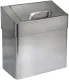 DREILICH Simple Design Hygiene-Abfallbeh�lter 2110401 SD zur Aufputzmontage oder freistehend mit Aufsatzdeckel Fassungsverm�gen ca. 10 Liter (3002080002)