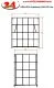 DREILICH Sirius II Drahtgitterkorb 9100402 Stahl mit PVC-wei� ummantelt zur Aufputzmontage oder freistehend Fassungsverm�gen ca. 30 Liter (2002080057)