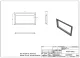 DREILICH Sirius II Abwurfrahmen 9100303 zum Einbau in Waschtischsch�rzen oder Tischplatten (2002080035)