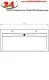 DREILICH Waschrinne 510HB-1200 mit Sch�rze und Hahnlochbank wandh�ngend geschwei�te Konstruktion L�nge 1200mm (3502180181)