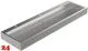 DREILICH Waschrinne 510HB-2100 mit Sch�rze und Hahnlochbank wandh�ngend geschwei�te Konstruktion L�nge 2100mm (3502180145)