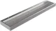 DREILICH Waschrinne 510HB-2800 mit Sch�rze und Hahnlochbank wandh�ngend geschwei�te Konstruktion L�nge 2800mm (3502180187)